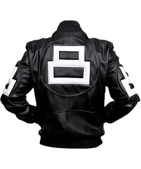 8 Ball Black Bomber Jacket