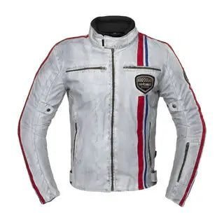 Men’s Textile White Jacket
